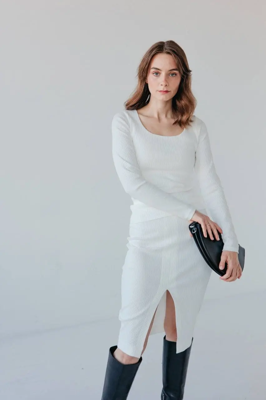 Spódnica z rozcięciem z przodu | STINE