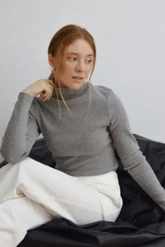 agda melange golf z dzianiny anna watras szary golf (3)