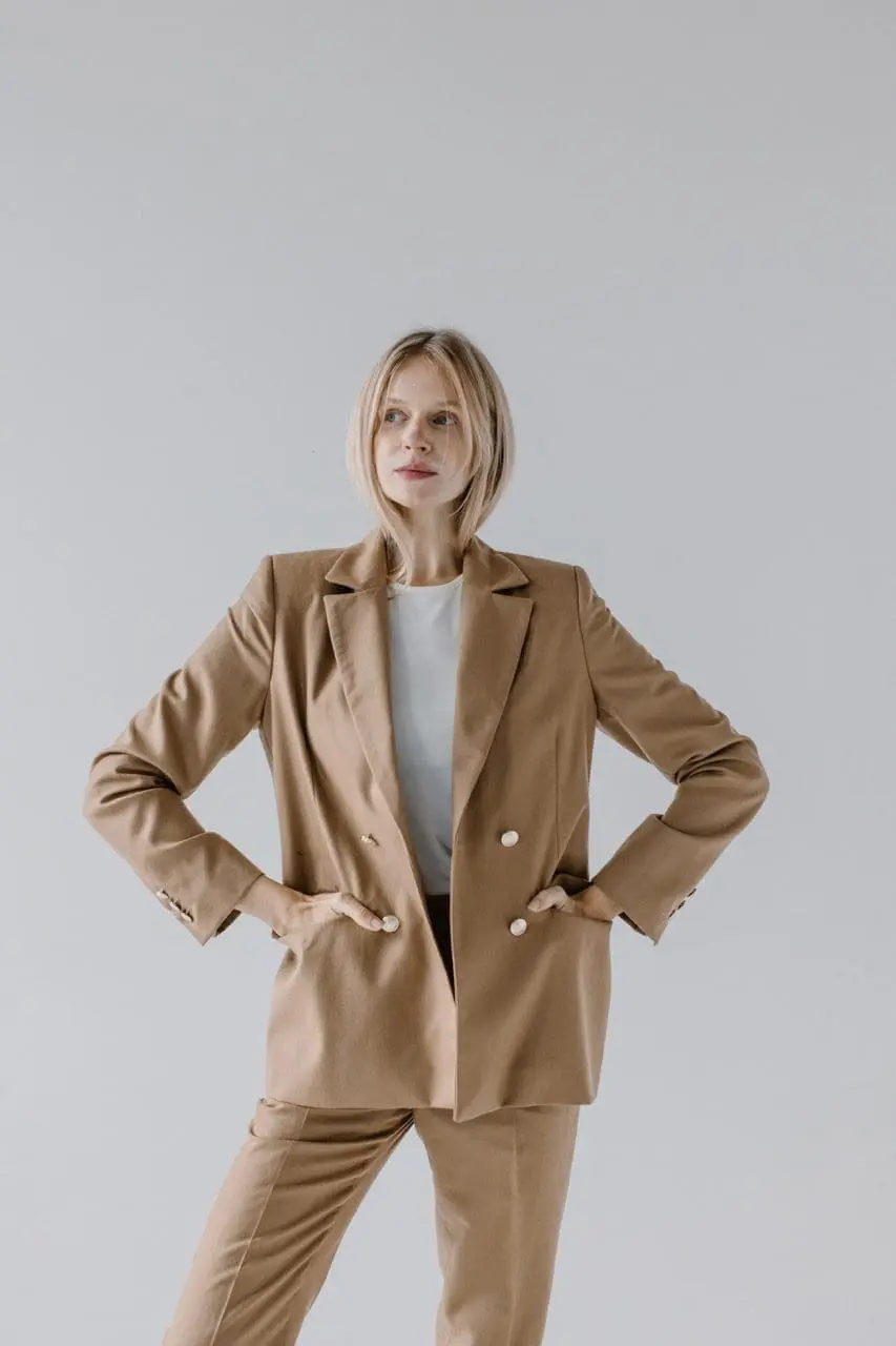 marynarka z welny merino