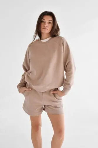 Bluza dresowa z raglanowymi rękawami  | NOOR