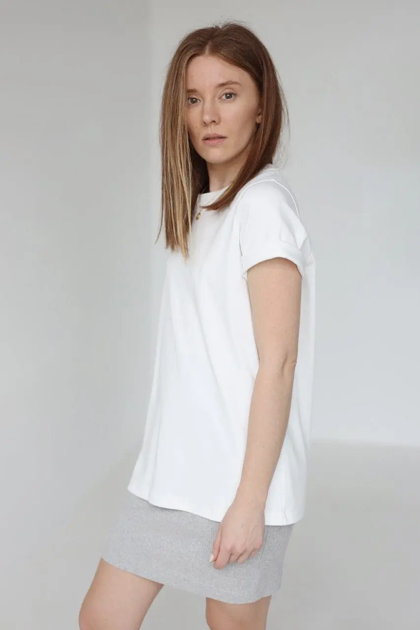 T-shirt o luźnej formie  | LENE