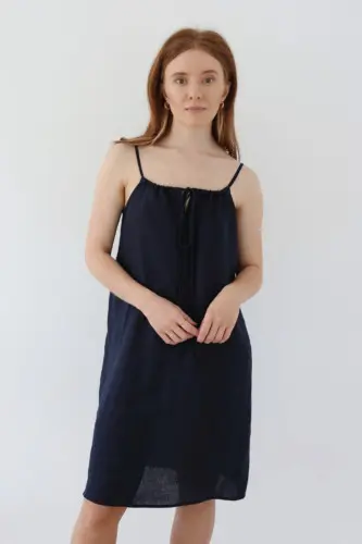 lniana sukienka z wiązaniem polska marka anna watras aubrey (10)