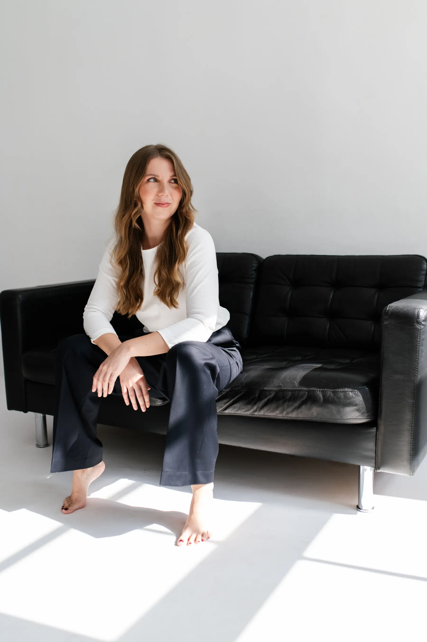 Bluzka z bawełny z dekoltem w lekką łódkę  | AMELIE