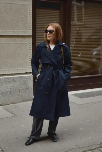 anna watras trencz frances graantowy polska marka