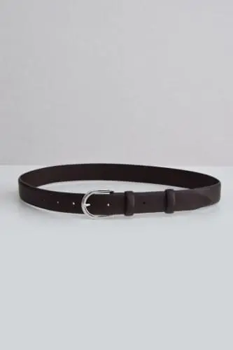 pasek damski skorzany brazowy ze srebrna klamra anna watras polska marka (2)