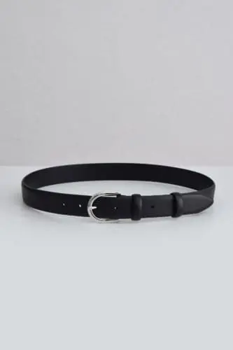 pasek damski skorzany czarny ze srebrna klamra anna watras polska marka (1)