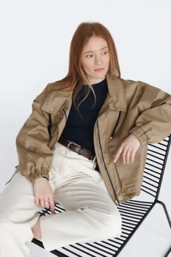 Kurtka parka z bawełnianej tkaniny | FLORENCE