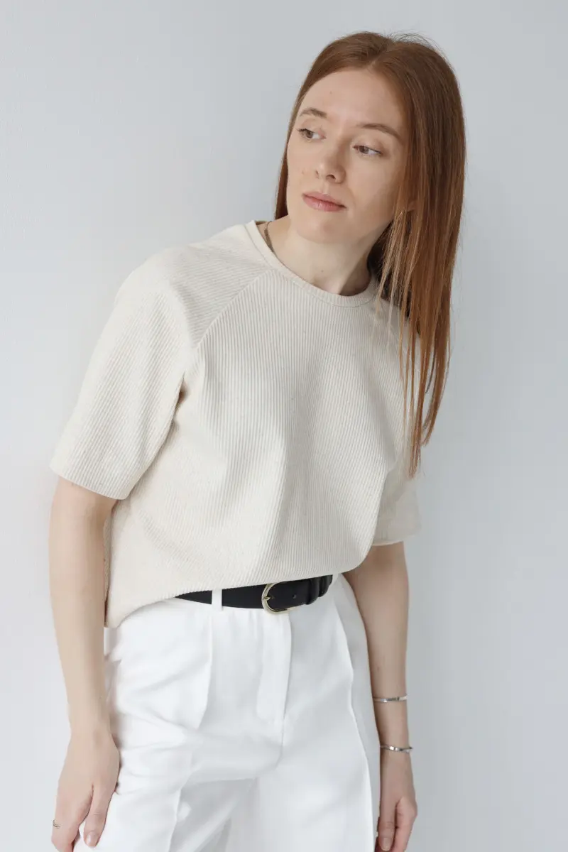 Bluzka o luźnej formie | ASTA