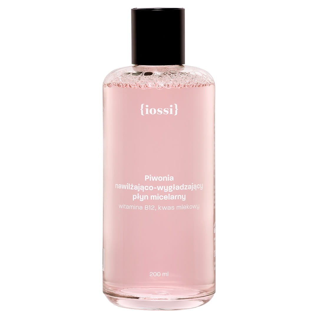 Piwonia. Nawilżająco-wygładzający płyn micelarny 200ml
