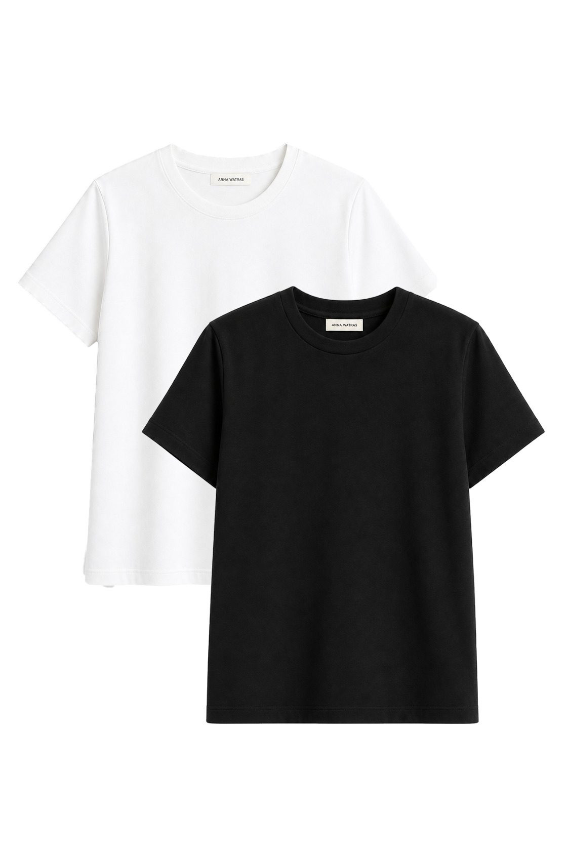 2-pack T-shirt o luźnej formie  | LENE