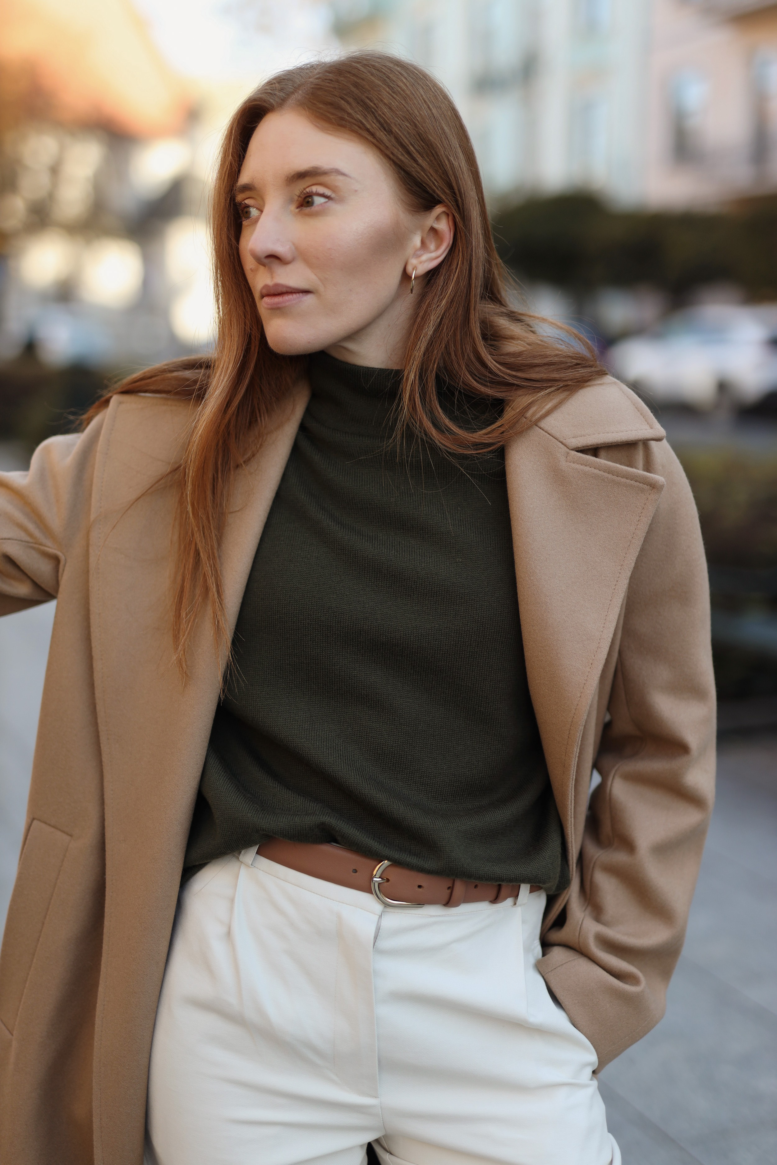 LEONA — Luźny golf oversize z wełny merino | LEONA